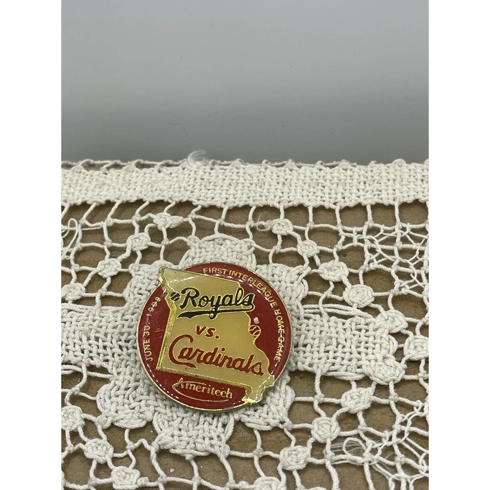 ST LOUIS CARDINALS IST INTERLEAGUE HOME GAME  PIN